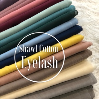 Shawl Cotton Eyelash PREMIUM READY STOCK