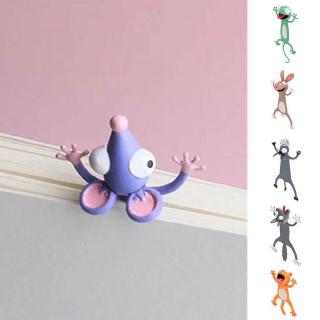 3D Stereo Cartoon Animal Bookmark Office Stationery Supplies