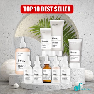 🔘THE ORDINARY Bestsellers (Niacinamide/Alpha Arbutin/VitaminC/Natural Mois/Squalane/Toning/Caffeine/Hyaluronic/Lactic