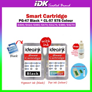 Smart Cartridge 47 57 57s/PG-47 CL-57 CL-57Ss/PG47 CL57 CL57s For Canon Printer Use