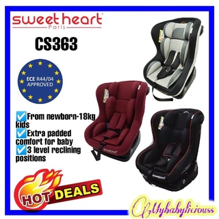 CARSEAT BABY CS363 SWEET HEART PARIS~REAL PICTURE