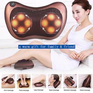 ☑️Ready Stock 8 ROLLERS Multifunction Body Cushion Cervical Massage Pillow for Car Home