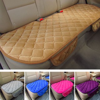 Single Front Auto Car Vehicles Seat Cushion Cover Mat Plush Warm Anti-skid