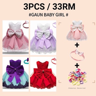 Baby dress girl 2021 new dress1-7 years Gaun baby girl