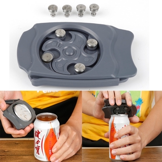 Easy To Install Go Swing Topless Can Opener Supporting Cutter Powerful Canned Beverage Bottle Openers With Corkscrew