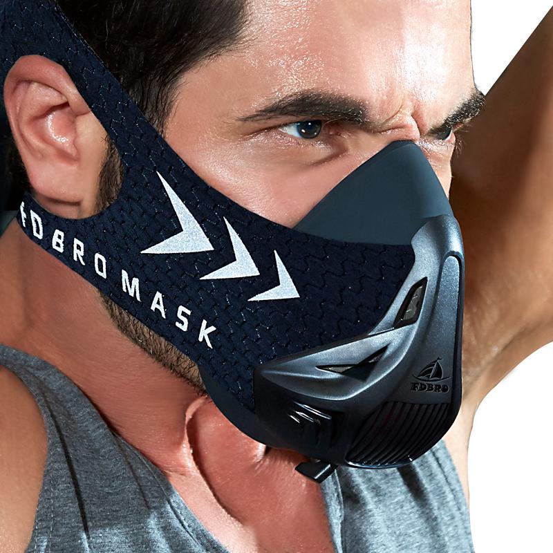 FDBRO Sport Mask Fitness Workout Running Resistance Elevation Cardio Endurance Mask for Fitness Training Sports Mask 3.0