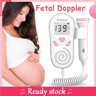 Fetal Doppler Baby's Heartbeat Detector Fetal Heart Rate Detection Device Easy to use for Home LCD Portable Ultrasound Doppler Dengar Jantung Janin (1)
