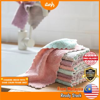 Home microfiber towels for cleaning Micro fiber wipe for kitchen Absorbent thicker cloth table kitchen