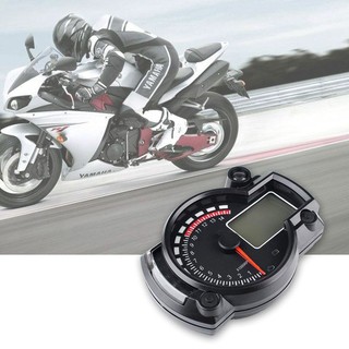 7Color LED Motorcycle RX2N ATV LCD Digital Speedometer Tachometer Meter 15000rpm