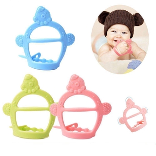 Silicone Bracelet Biting Teethers for Baby Tooth Gum Mitt Gloves Biting Mitten