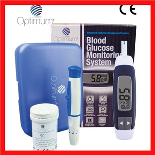 Alat Check Gula dalam Darah blood Glucose Monitor Optimum Blood Sugar Monitor System Blood Test Strip for Health