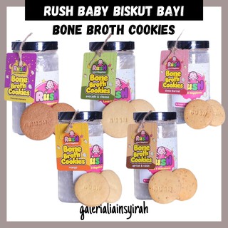 Biskut Bayi Broth Bone Cookies by Rush Baby Homemade Baby Food Makanan Bayi
