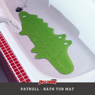 Bathtub mat, crocodile green, 33x90 cm ALAS TUB MANDI BUDAK BAYI