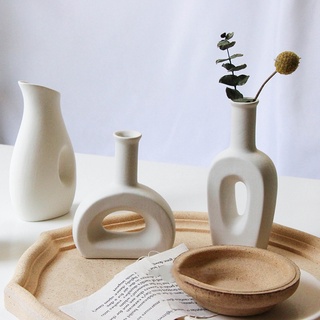 HARII POTTER Ceramic Vase Japanese Zen Vase Series Artistic Elegant Home Deco 陶瓷花瓶 Pasu Seramik Artistik Arch Series