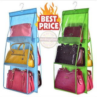 💥HOT ITEM💥 Capacity Non-woven Storage Bag Hanging Multi-layer Perspective