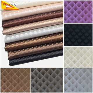3D PU Leather Systhetic Fabric Faux Leather Leatherette For Sewing Bag Clothing Sofa Car Material DIY