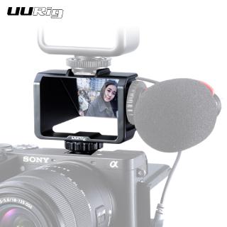 UURig R031 Selfie Flip Screen For Sony A6000 A6300 A6500 A72 A73 Canon EOS Panasonic GX85 Nikon Periscope Solution Mirrorless Camera