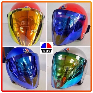 Motorcycle SGV 99 HELMET with Xdot Visor(Siang Malam) (100% Ori)-3Pin Helmet