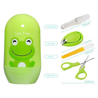 Baby Manicure Set / Grooming Set - Nail Clipper, Nail File, Tweezer, Scissor