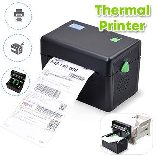 Direct Thermal Label Printer Barcode XP-DT108B With Label Holder For Shipping Label Printing QR Barcode Air Waybill