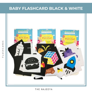 MIRACLE BABY VISUAL SIMULATION FLASHCARDS BLACK WHITE & COLOURFUL