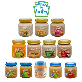 Heinz Glass Jar Baby Food 110g ( BUY 5 FREE 1 )