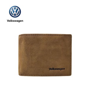 Volkswagen Genuine Leather Money Clip VWW 116-2 Brown