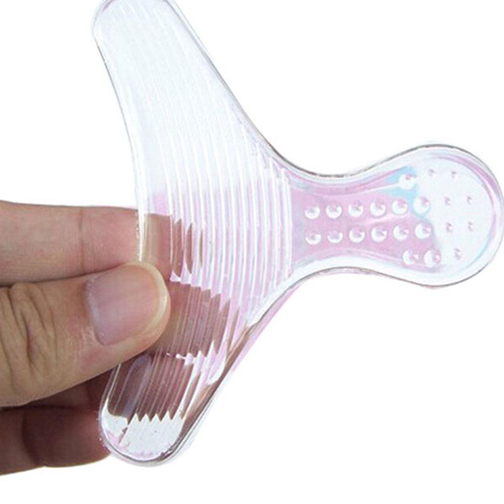 1 Pair Silicone Shoe High Heel Dance Insole Pad Cushion Gel Grips Foot Protector