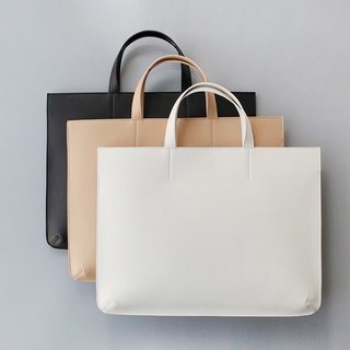 Women's Korean-Style Simple Handbag File BagOLBusiness Office Bag Briefcase Laptop Bag arLY