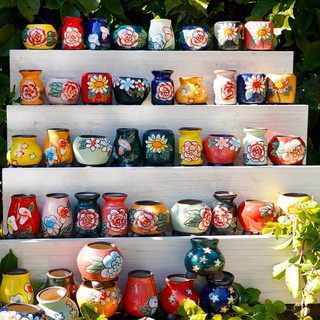 Flower Pots Succulent Pots Cactus Pots Plant Pots Garden Pots Ceramic Flower Pots Planter Outdoor Garden Home Decoration (1)