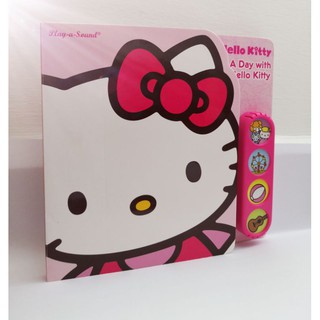 Hello Kitty - A Day with Hello Kitty: Play-a-Sound Book Sanrio Licensed