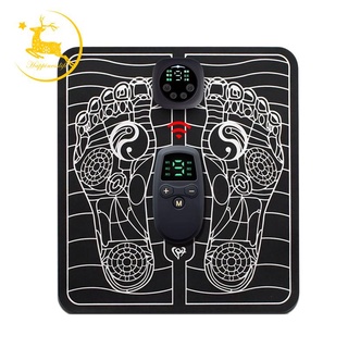 Electric EMS Foot Massager Wireless Feet Muscle Stimulator with Remote Control,Relax Relieve Pain Foot Massager