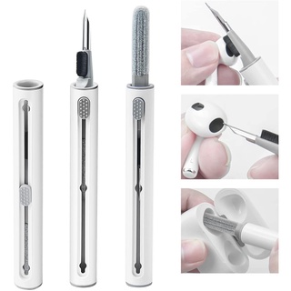 Cleaner Kit for Earbuds, 3 in 1 Multifunction Bluetooth Earbuds Cleaning Pen with Brush for Earphones Case, Mobile Phone
