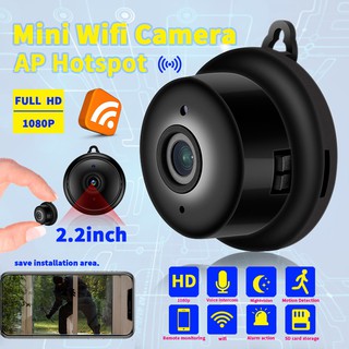 Hamrol V380/v380Pro Mini Wifi IP Camera HD 1080P Wireless Indoor Camera Nightvision Two Way Audio Motion Detection Baby Monitor