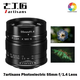 7artisans Photoelectric 55mm f1.4 / 55mm f/1.4 Lens ( Sony / Fuji mount silver color )