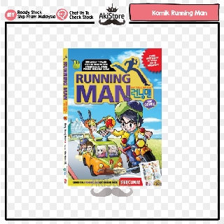 Buku Komik Running Man (Don't Walk but Run) Edisi Bahasa Melayu