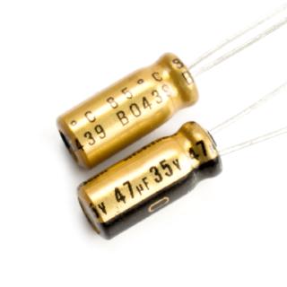 Ready stock* 5pcs,Nichicon Gold 35V 47UF FW(M) FOR Audio Capacitors 85°,5X11mm