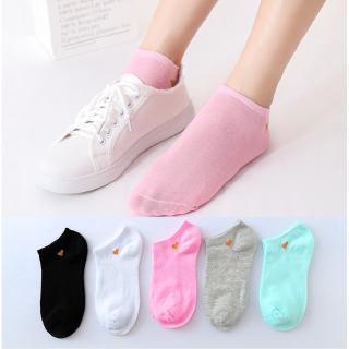 Women's Breathable Shallow Socks Sweat-absorbent Non-slip Short Stockings