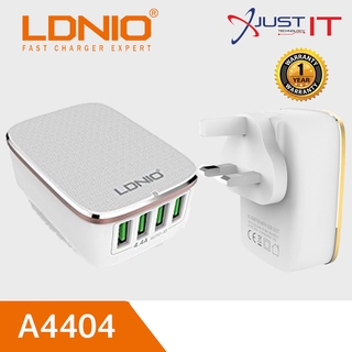 Ldnio A4404 4.4A 4 Usb Output Auto-Id Usb Fast Charger