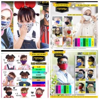2 LAYER COTTON FACEMASK FOR ADULT AND KIDS
