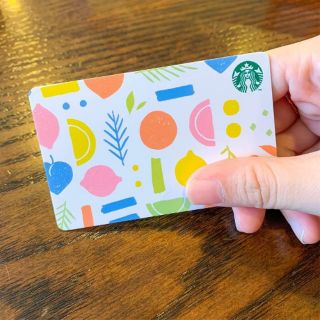 Starbucks Limited Edition Summer Fruits Card