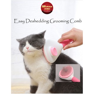 Easy Deshedding Grooming Comb HAIR Removal Brush Quality Good Comb Pet Brush Comb Cat dog comb / sikap kucing