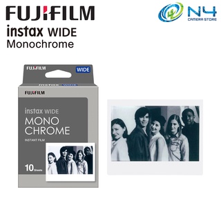 Fujifilm Instax Wide Monochrome Film (10 Pcs) For Instax Link Wide Printer Wide Camera