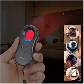 Hidden Camera Detectors,LED Hidden Device Detector with Infrared viewfinders - Pocket Sized Anti Spy Camera Finder Locates Hidden Camera,Chargeable Anti Theft Alarm in AirBnB, Hotels and Bathroom