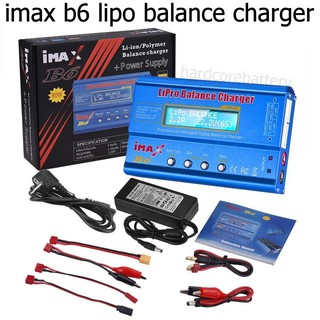 iMAX I-MAX B6 B6AC 80W Lipo Li-po 1~6 Cell Ni-Cd NiMH Lithium Battery Balance Charger RC Digital Charge Discharger Drone