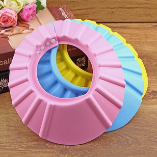 【OMB】👼Bathing Toys👼Toddler Shower Cap🛀Bathing Toys Kids Wash Hair Shield Direct Visor Caps Shampoo Bathing For Children Baby Care Sweet Lovely Baby Hats Baby & Toddler Play💯ready stock