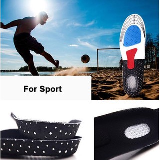 🔻Ready Stock🔻Gel Orthotic Sport Running Insoles Insert Shoe Pad