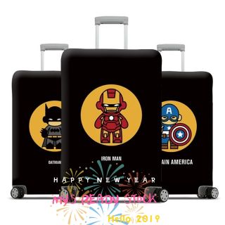 Stretchable Elastic Luggage Cover Protector Dustproof Anti Scratch ~ Super Hero series~Malaysia ready stock~
