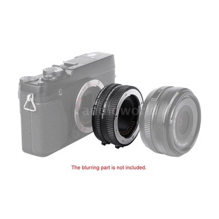 ♢Viltrox DG-FU Auto Focus AF Extension Tube Ring 10mm 16mm Set Metal Mount for Fujifilm X Mount Macro Lens