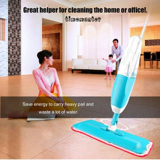 💥SUPER SALE💥🌸Cleaning Clean Microfiber Cuci Easy Spray Mop with SS handle Mop (1)